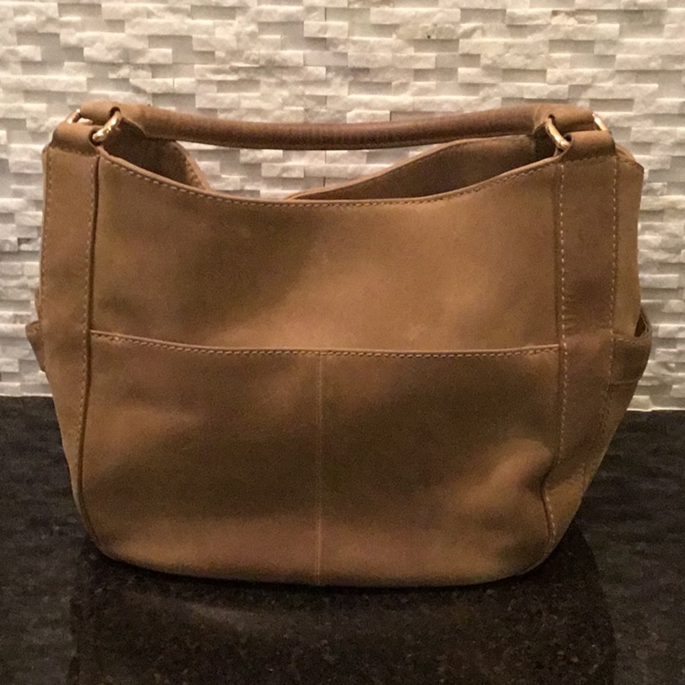 JCrew Suede large handbag